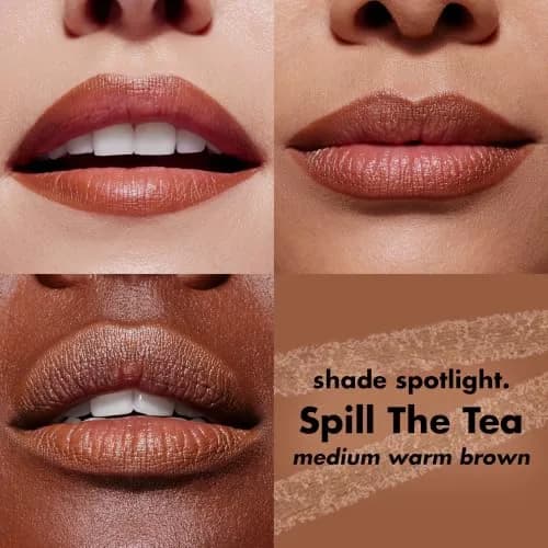 e.l.f. Cream Glide Lip Liner Spill the Tea | Smooth Semi-Matte Finish, Vegan & Cruelty-Free thumbnail 2