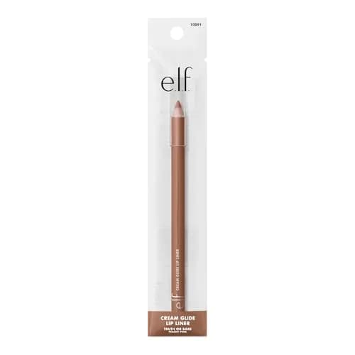 e.l.f. Cream Glide Lip Liner, Truth or Bare | Smooth Semi-Matte Finish, Vegan & Cruelty-Free thumbnail 8