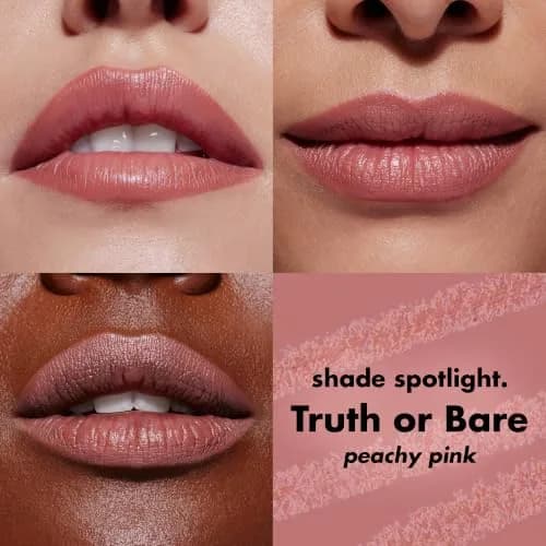 e.l.f. Cream Glide Lip Liner, Truth or Bare | Smooth Semi-Matte Finish, Vegan & Cruelty-Free thumbnail 2
