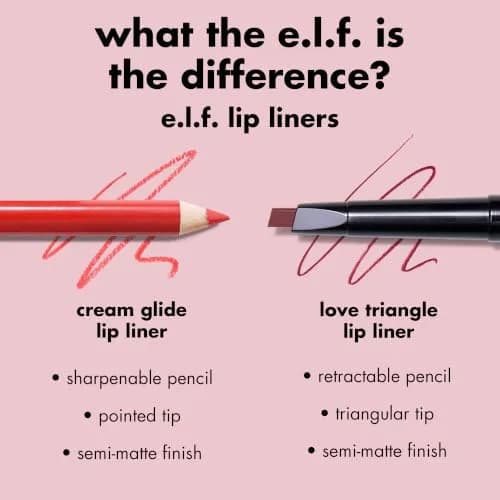 e.l.f. Cream Glide Lip Liner, Mauve Aside (0.03 oz / 0.85 g) | Smooth Semi-Matte Finish thumbnail 5