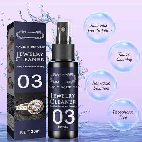 iaredon Jewelry Cleaner 30ml | Fast, Safe & Effective Jewelry Shine Solution thumbnail 3