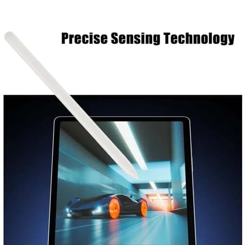 CaoXiong Input Pen for Samsung Galaxy Tab S9 FE/S9 FE+ | 4096 Pressure Levels, Metal Body, Silvery thumbnail 3
