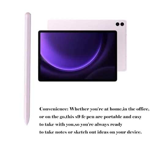 CaoXiong Galaxy Tab S9 FE S Pen Replacement | 4096 Pressure Levels, Purple, Compatible with Samsung Galaxy Tab S9 FE/S9 FE+ (70-120c) thumbnail 5