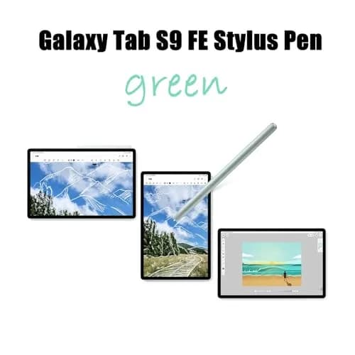 Alovexiong Galaxy Tab S9 FE Stylus Pen for Samsung Galaxy Tab S9 FE /S9 FE Plus, Green | 4096 Pressure Levels, Natural Feel thumbnail 2