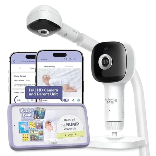 HUBBLE CONNECTED SkyVision AI Pro Baby Monitor Camera, HD 5" Home Display | AI Safety & Night Vision thumbnail 1