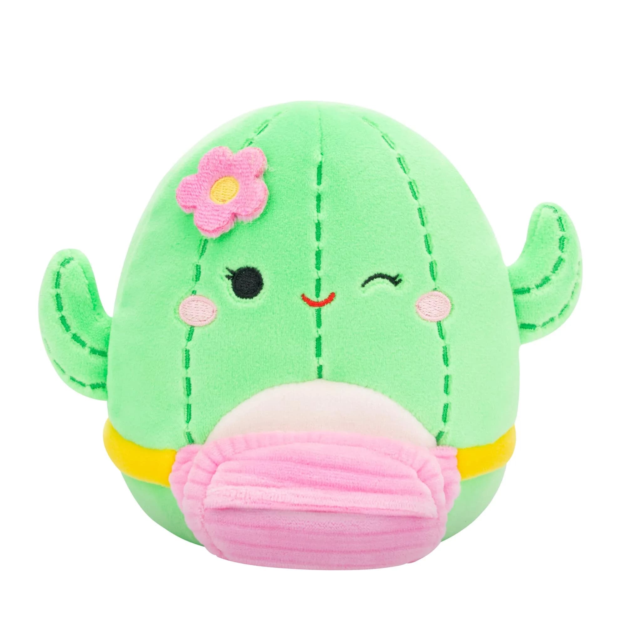 Squishmallows Green Cactus Mini Plush Toy | Official Jazwares Stuffed Animal by Squishmallows - main product image