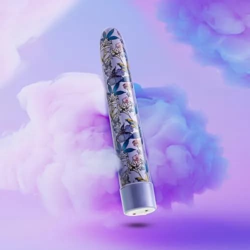 Blush Novelties Limited Addiction Floradelic 7" | Slim G-Spot Clitoral Vibrator thumbnail 6