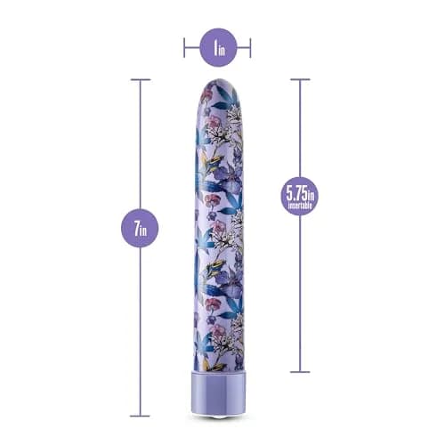 Blush Novelties Limited Addiction Floradelic 7" | Slim G-Spot Clitoral Vibrator thumbnail 3
