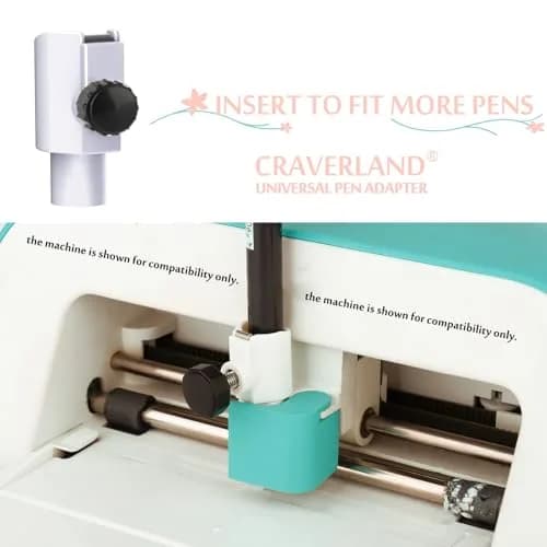 CRAVERLAND Universal Pen Adapter Set for Joy/Joy 2 & Joy Xtra, 2-Pack | Compatible with Sharpie, Crayola, Sakura Hard-Tip Pens (<0.47" Shaft) thumbnail 2