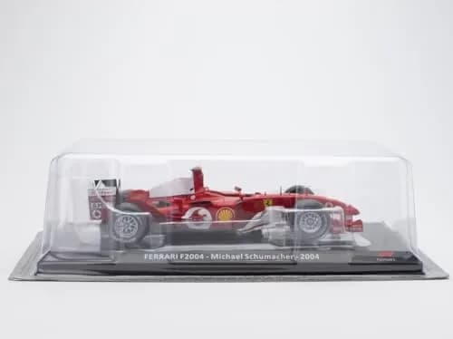 OPO 10 Formula 1 1/24 Car Compatible with Ferrari F2004 | Metal Model for Collectors thumbnail 3