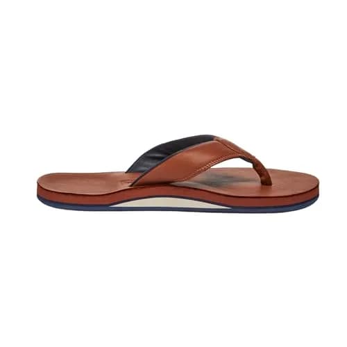 Hari Mari Clipper Cask Flip Flop Waterproof Leather 13 | Nautical Water-Ready Adult Men thumbnail 5