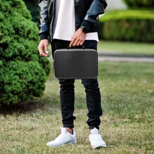 CAIOVSE Watch Travel Case, 8 Slots | Hard Watch Organizer with Removable Shockproof Pillows thumbnail 7