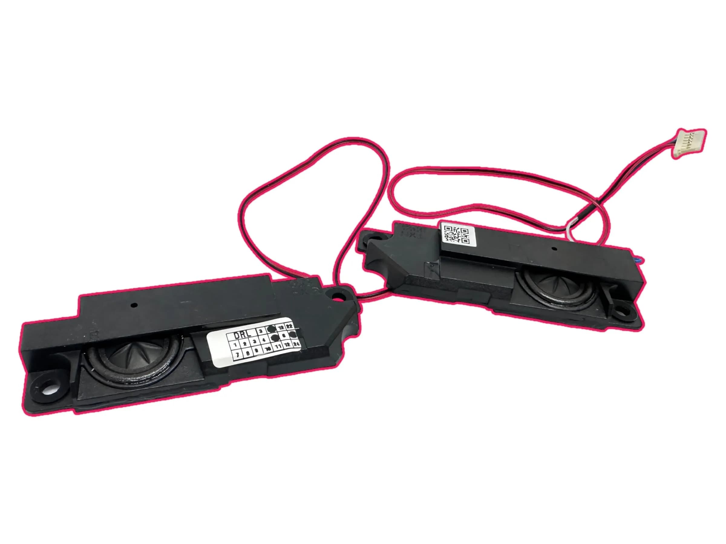 Voltaguru Laptop Built in Speaker Replacement for Asus ROG Strix G15 G512LU, G512LV, G512LW, G512LWS, Strix G G531GU, G531GV, G531GW, 04072-03250100, G17 G712LU, G712LV, G712LW - 6 pins | Tested & Guaranteed