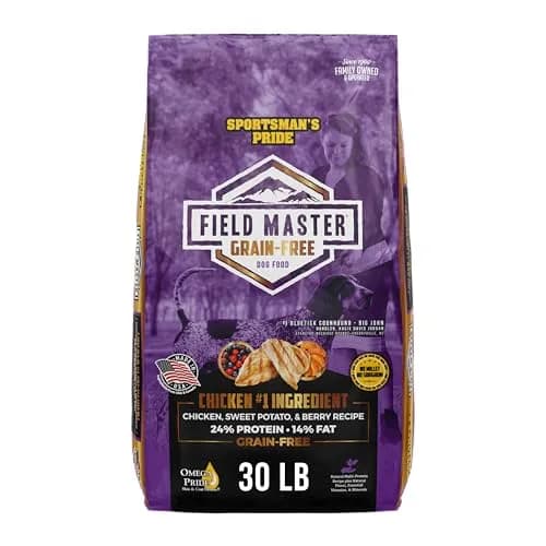 Sportsman's Pride Grain-Free Chicken, Sweet Potato & Berry Dog Food 13.6kg (30 lb) | Supports Sensitive Dogs thumbnail 1