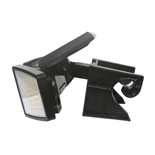 INSERT TOOLLESS PRODUCTS Solar Security Light 1,000 Lumens | Tool-Free Gutter Mount, Motion-Activated, Black thumbnail 6