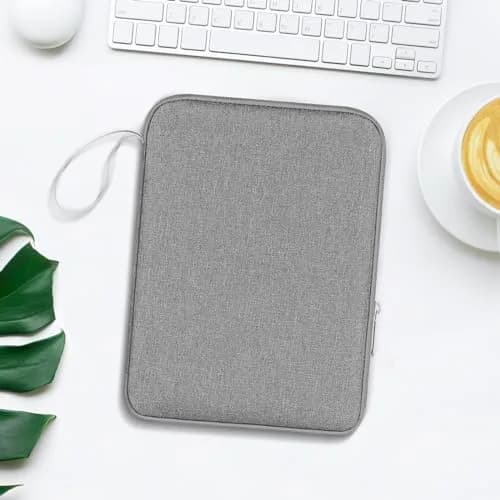 DTTO 9-11" Tablet Sleeve with Handle | Gray Portable Electronic Device Cover thumbnail 7