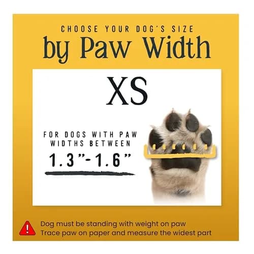 DOK TigerToes Premium Non-Slip Dog Socks X-Small (4-Pack) | 3x Grip for Hardwood Floors & Paw Protection thumbnail 5