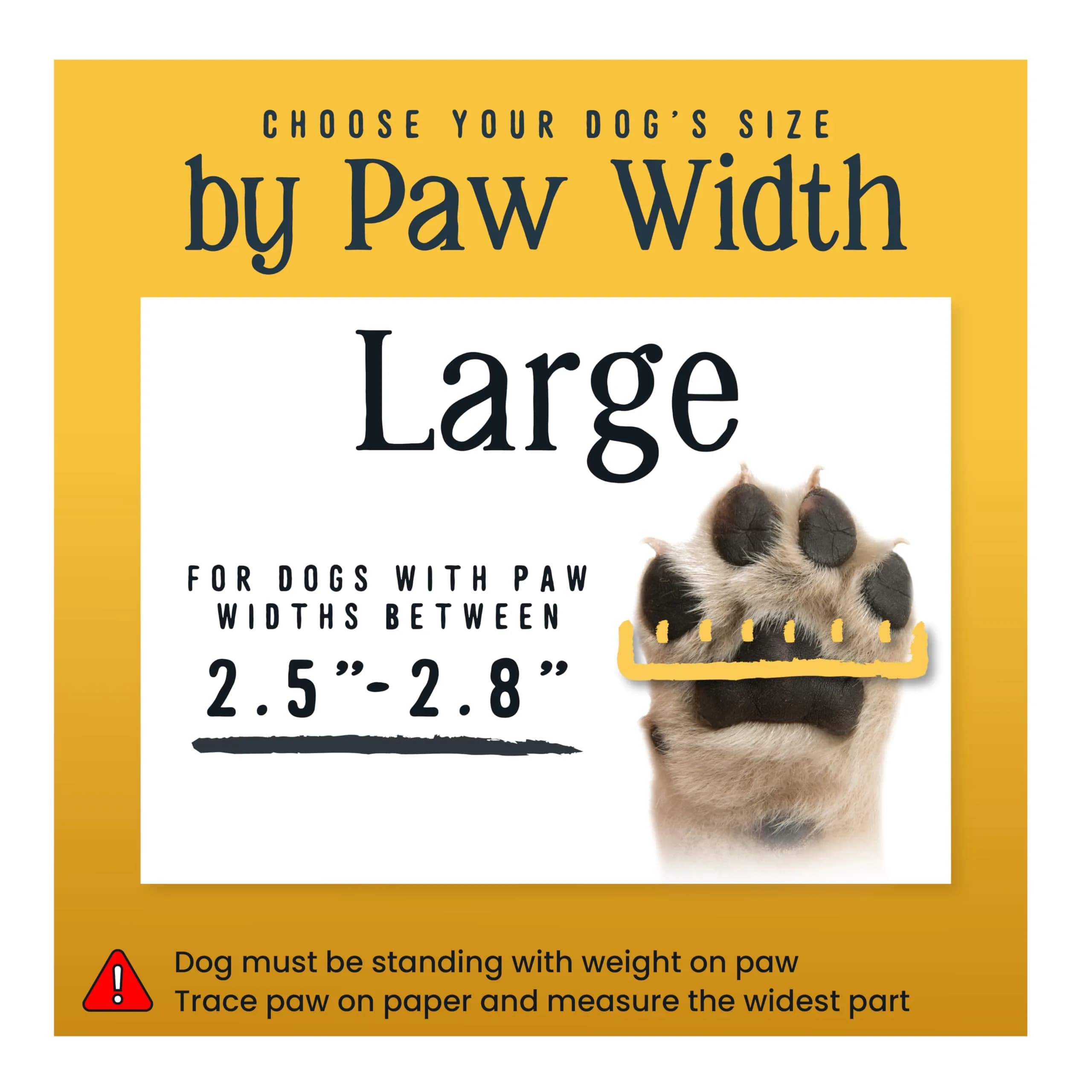 DOK TigerToes Premium Non-Slip Dog Socks Large (2.5"-2.8" Paw Width) | Extra-Thick Grip for Hardwood Floors & Hot Pavement - view 5