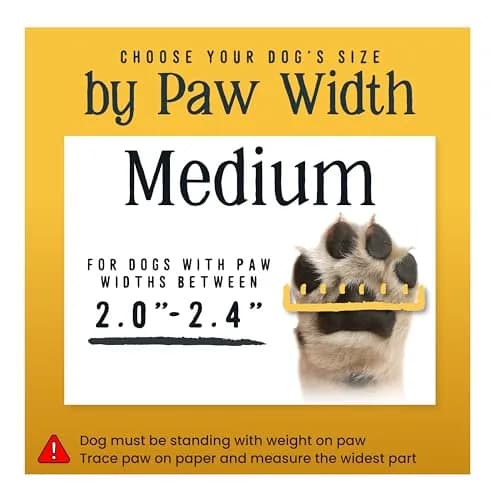 DOK TigerToes Premium Non-Slip Dog Socks Medium (4-Pack) | Extra-Thick Grip for Hardwood Floors & Hot Pavement thumbnail 5