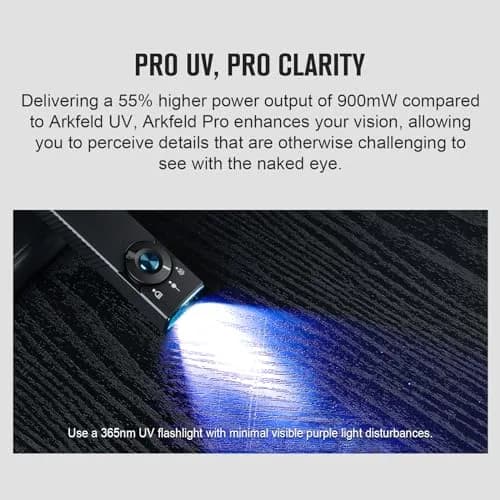 OLIGHT Arkfeld Pro Rechargeable EDC Flat Flashlight, Black NW 1300 Lumens | Multi-Source Emitter thumbnail 4