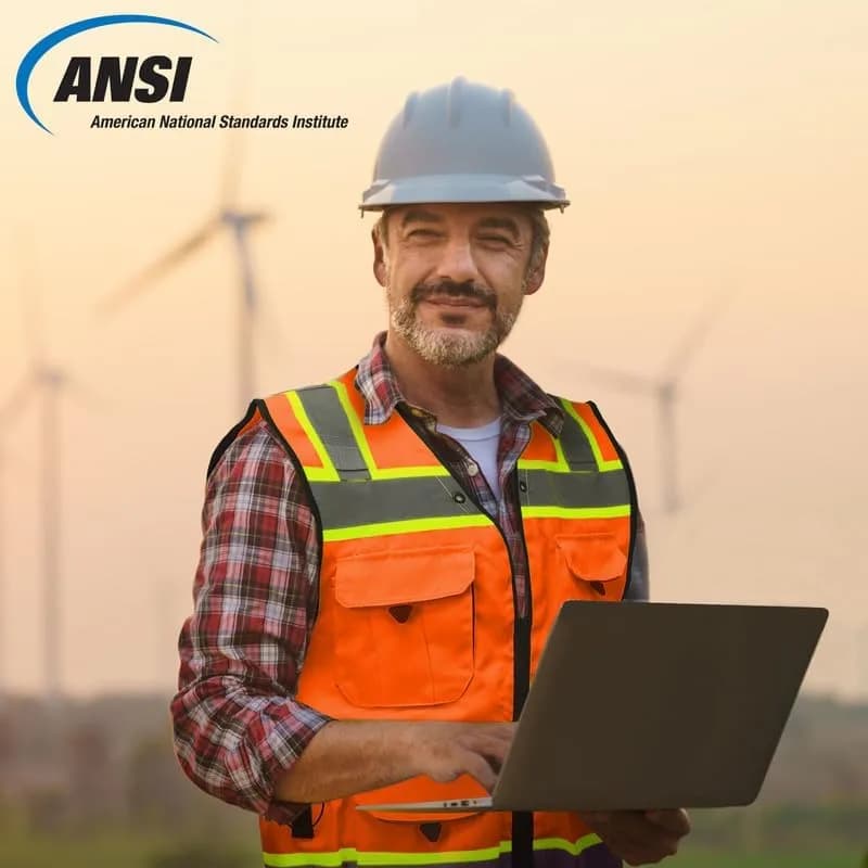 SKSAFETY Class 2 High Visibility Safety Vest 5X-Large (11.8 oz / 334 g) | ANSI/ISEA 107-2020 Compliant - view 6