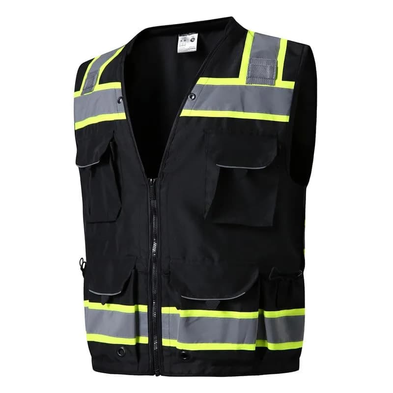 SKSAFETY Class 2 High Visibility Safety Vest 4X-Large | ANSI/ISEA 107-2020 Compliant - main product image