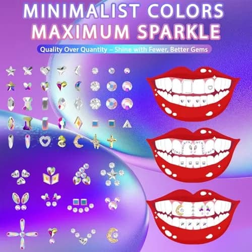 Loeland Tooth Gem Kit, DIY Crystals Teeth Jewelry Kit, Tooth Gems Starter Set | Safe, Durable & Easy to Use thumbnail 3