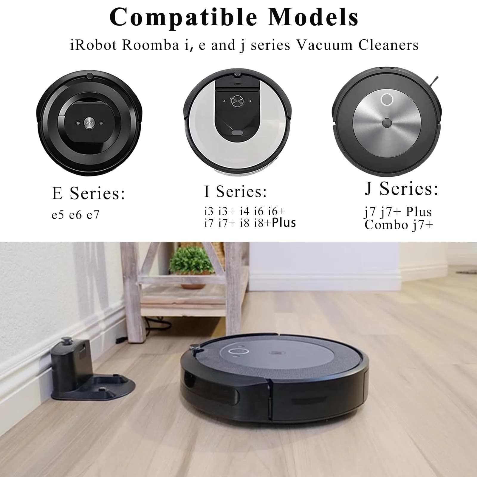 Soniicmomo 10 Pack Replacement Side Brushes for iRobot Roomba i & j & e Series | Compatible with i1+/i3+/i4+/i5+/i6+/i7+/i8+/j6+/j7+/j8+/e5/e6 Robot Vacuums - view 2