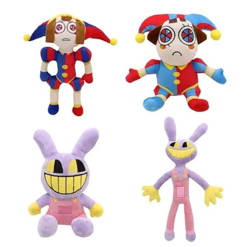 SAJISP The Amazing Digital Circus Pomni Plush 25-40cm (10-16 Inch) | Safe & Collectible Toy Figure thumbnail 1