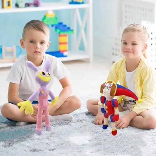 SAJISP The Amazing Digital Circus Pomni Plush 25-40cm (10-16 Inch) | Safe & Collectible Toy Figure thumbnail 7