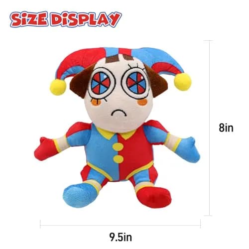 SAJISP The Amazing Digital Circus Pomni Plush 25-40cm (10-16 Inch) | Safe & Collectible Toy Figure thumbnail 2