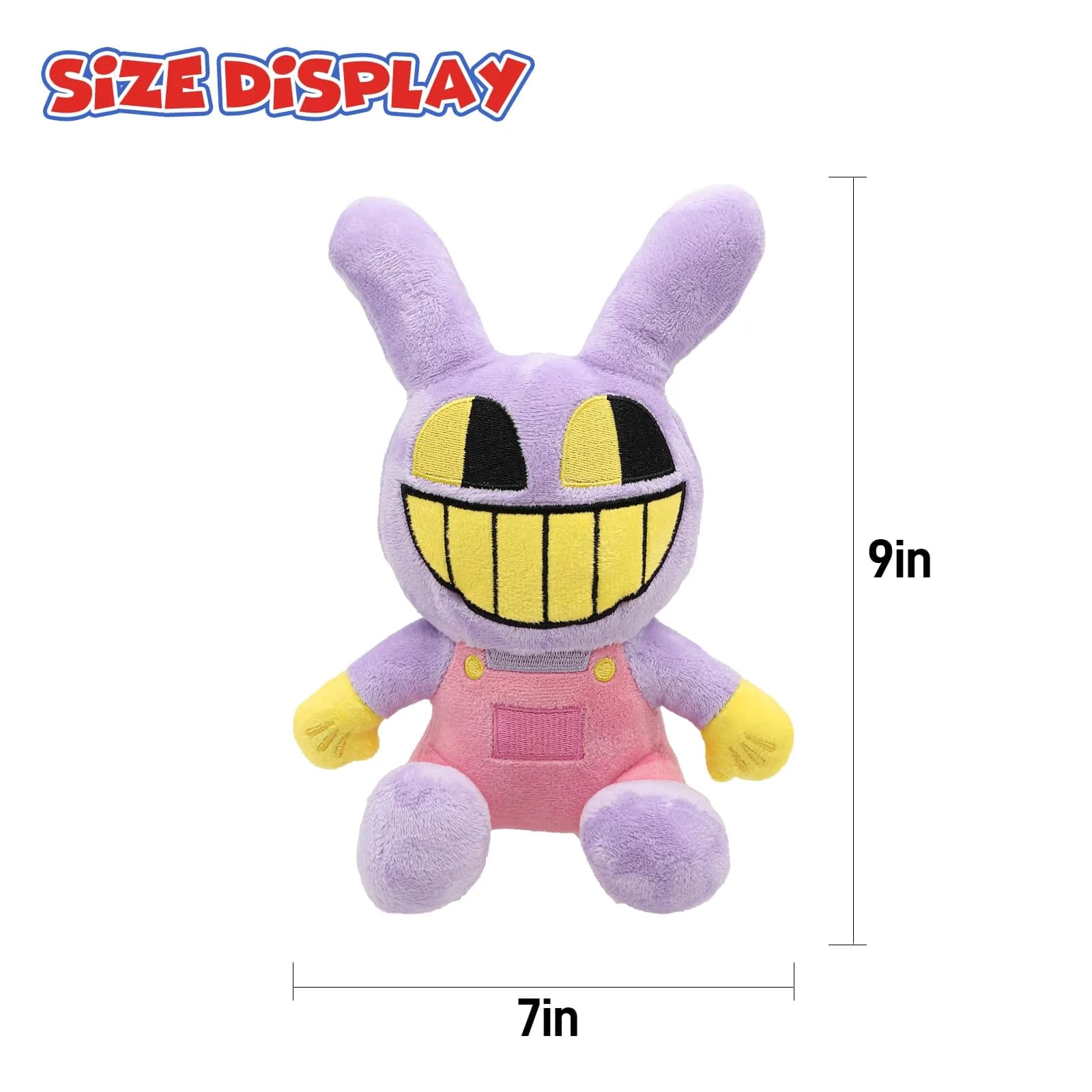 SAJISP The Amazing Digital Circus Jax Plush Toy - 4 Piece Set - view 3