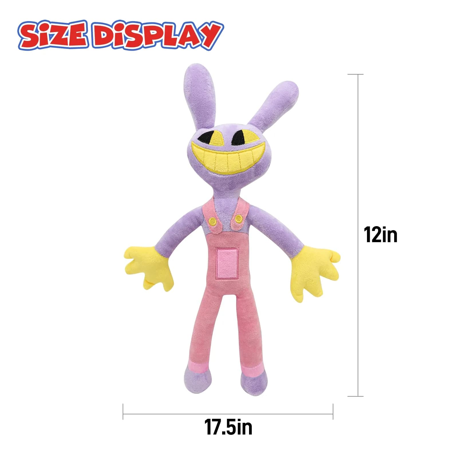 SAJISP The Amazing Digital Circus Jax Plush Toy - 4 Piece Set - view 4