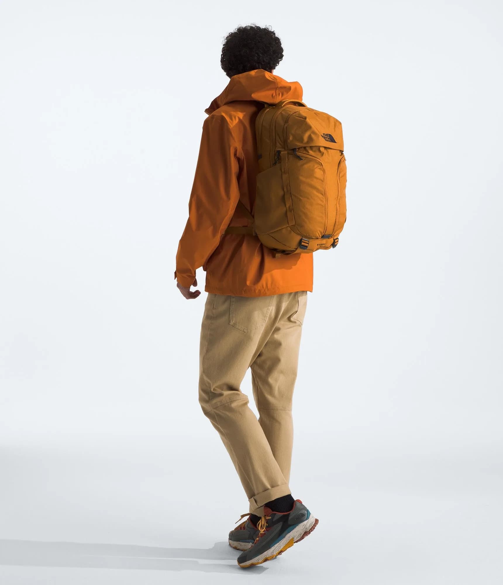 The North Face Surge Commuter Laptop Backpack, Timber Tan, 31L (12" x 7" x 20") | American Chiropractic Association Approved - view 8