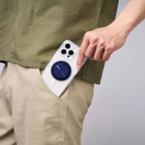 PopSockets Phone Grip for MagSafe French Navy | Magnetic Stand & Grip for iPhone & Android thumbnail 6