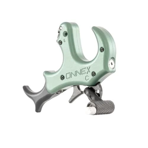 Stan OnneX Clicker Thumb Bow Release Aid for Archery & Hunting - Adjustable, DLC-Coated Internals, Smooth Action, Modular 3 or 4 Finger Fit, Sage, X-Large thumbnail 5