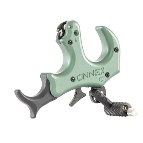 Stan OnneX Clicker Thumb Bow Release Aid for Archery & Hunting - Adjustable, DLC-Coated Internals, Smooth Action, Modular 3 or 4 Finger Fit, Sage, X-Large thumbnail 3