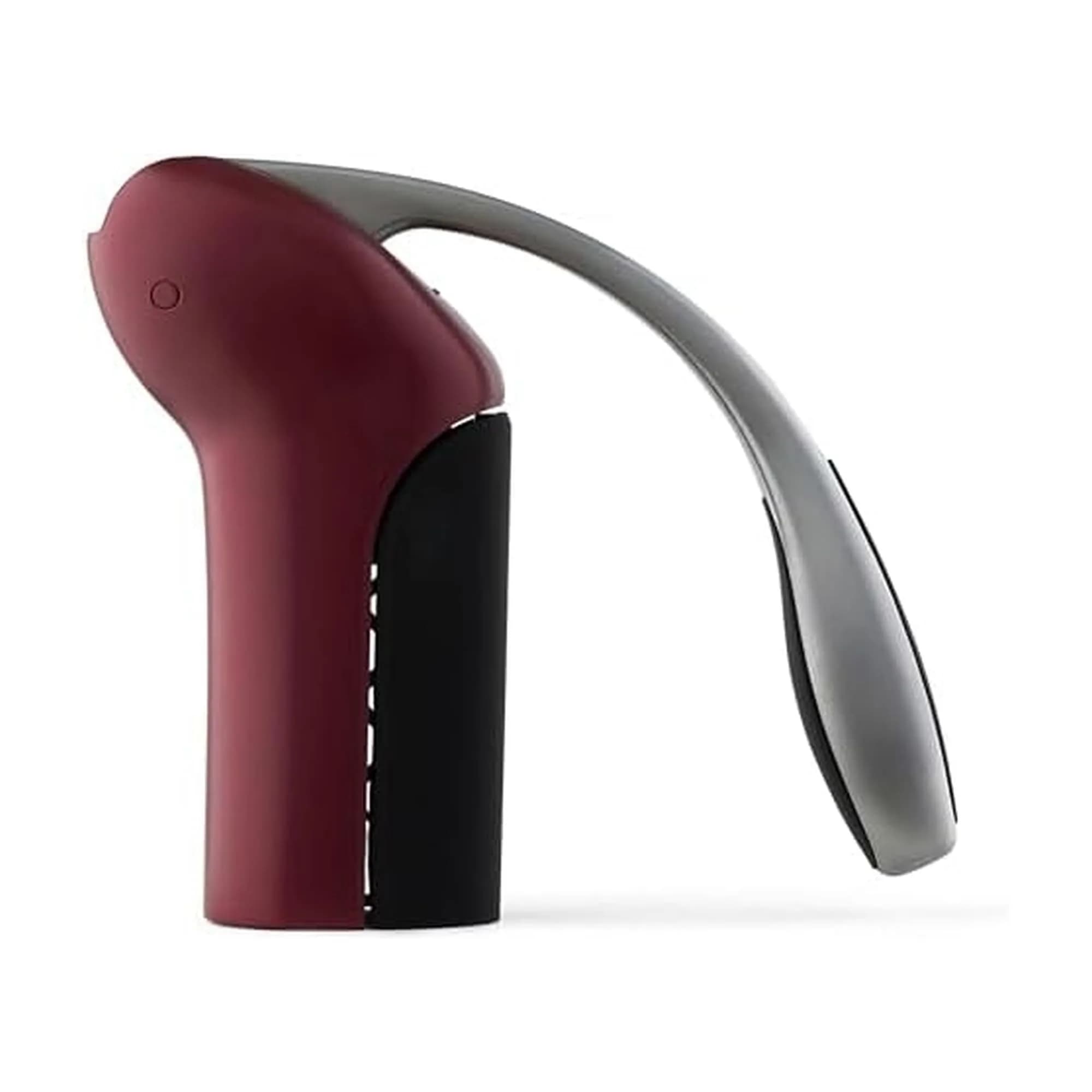 Rabbit Vertical Corkscrew Wine Opener with One-Pull Design, Foil Cutter Included, Easy to Use Manual Lever, Durable Stainless Steel Spiral, Merlot | Effortless Wine Opening — Merlot