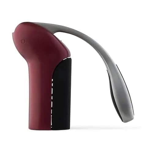 Rabbit Vertical Corkscrew Wine Opener with One-Pull Design, Foil Cutter Included, Easy to Use Manual Lever, Durable Stainless Steel Spiral, Merlot | Effortless Wine Opening thumbnail 1