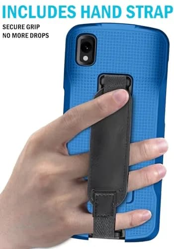 Nakedcellphone Cell Phone Case and Hand Strap Combo for Zebra TC22 TC27 | Impact-Resistant, Slim & Durable thumbnail 7