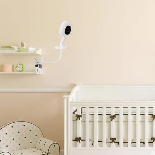 iTODOS Baby Monitor Mount Compatible with Nanit Pro & Flex Stand 8in Flexible Arm | Portable & Sturdy thumbnail 2