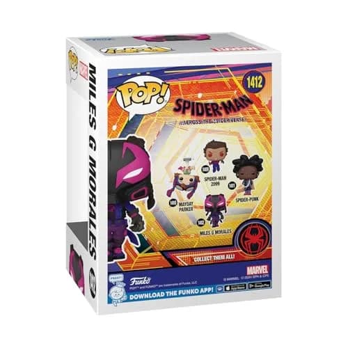 Funko POP! Marvel: Across the Spider-Verse Spider-Rex & Prowler Vinyl Bobblehead | Collectible Figure for Display thumbnail 3