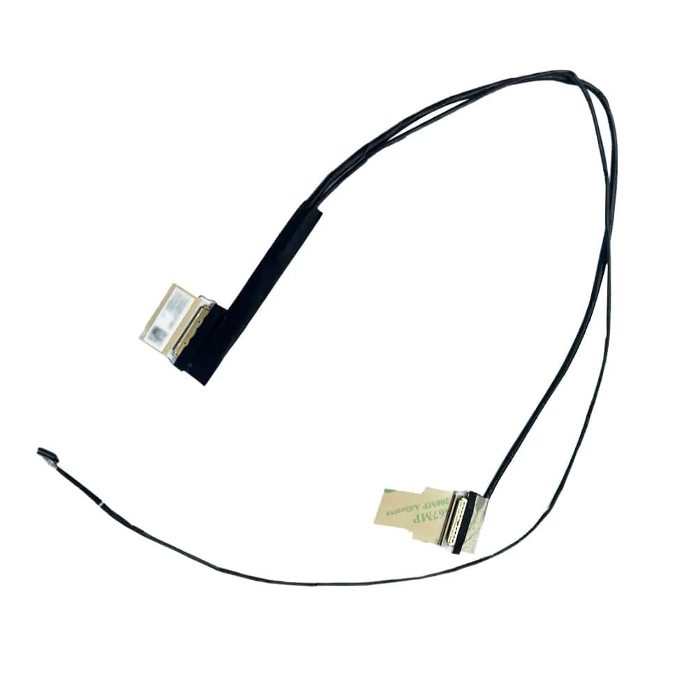 Zahara 30-Pin LCD LVDS LED Screen Cable for ASUS Vivobook 15 E1504 | 1422-04160AS EDP Cable — Black