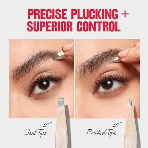 Revlon Designer Series Mini Tweezer Set for Travel | Precise Hair Removal Tools thumbnail 4
