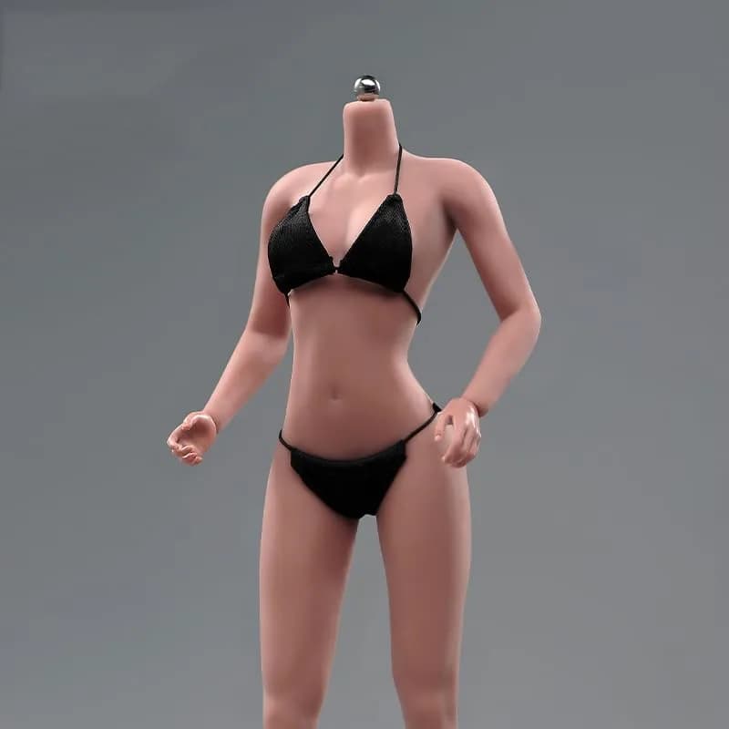 Fremego 1/6 Scale Asian Female Body 12-inch Seamless Figure with Large Bust | ASTM-Tested & BPA-Free Toy Figure - view 9