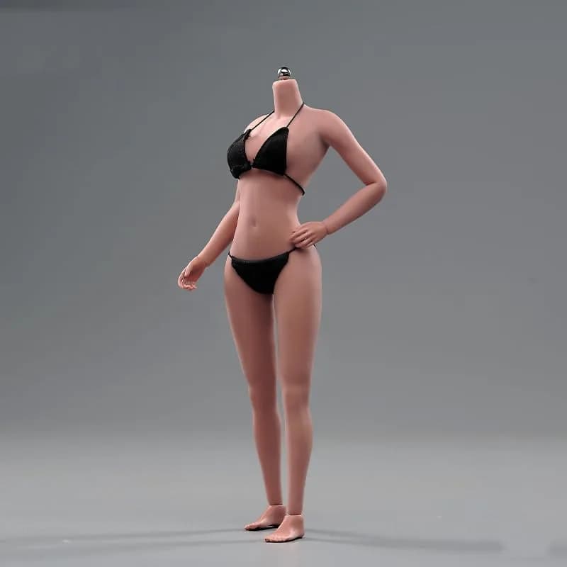 Fremego 1/6 Scale Asian Female Body 12-inch Seamless Figure with Large Bust | ASTM-Tested & BPA-Free Toy Figure thumbnail 4
