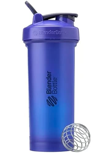 BlenderBottle Classic V2 Shaker Bottle 28 oz (828 ml) Reflex Blue | Patented Mixing System thumbnail 1