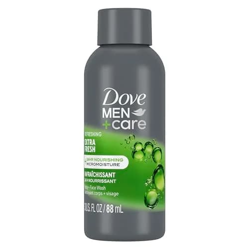 Dove Men+Care Extra Fresh Body Wash 88ml (3 Fl Oz) | Hydrates Skin All Day thumbnail 1