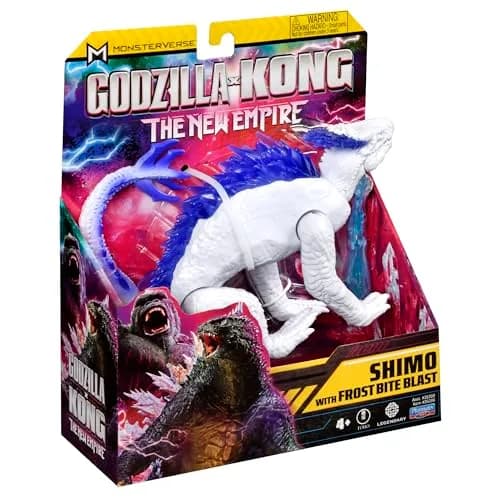 PlayMates Godzilla X Kong Monsterverse 3 Inch Action Figure - Shimo with Frost Bite Blast | Epic Battle Replica thumbnail 5