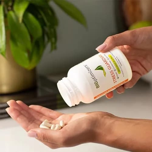 BIOptimizers Stress Guardian 90 Capsules | Stress Support Supplement for Mental Clarity & Resilience thumbnail 7